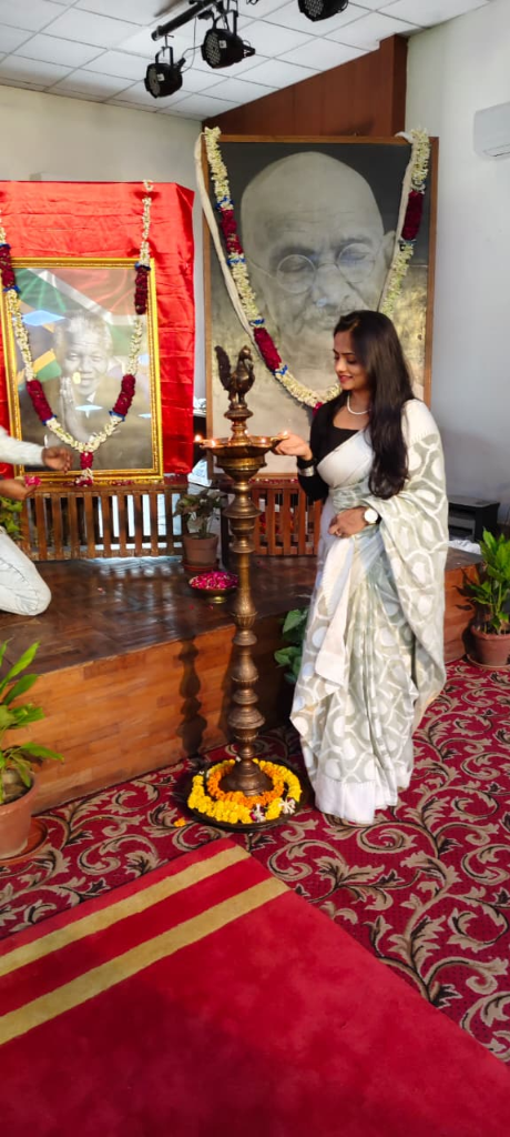 Gandhi Mandela Foundation — Lamp Lighting Ceremony